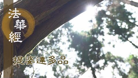《法華經 提婆達多品》- 佛託文殊 以留多寶 - 第1338集