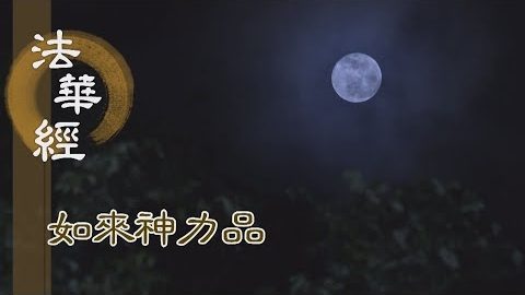 《法華經 如來神力品》此經所在 即是道場 - 第1788集