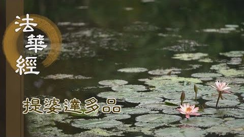 《法華經 提婆達多品》- 順逆善惡 益固道心 - 第1319集