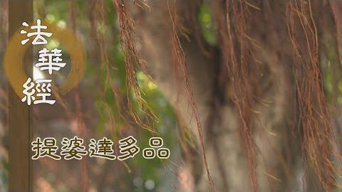 《法華經 提婆達多品》- 現逆警懼 勤修六度 - 第1326集