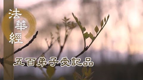 《法華經 五百弟子受記品》- 示現邪見 方便度眾 - 第1131集