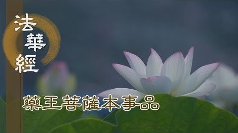 《法華經 藥王菩薩本事品》以誠表敬 廣修供養 - 第1841集