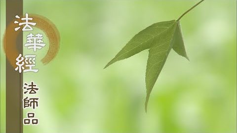 《法華經 法師品》- 囑付菩薩 精進護法 - 第1198集