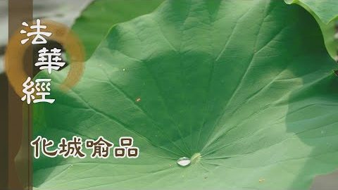 《法華經 化城喻品》 - 隨境會法 理事融會 - 第1072集