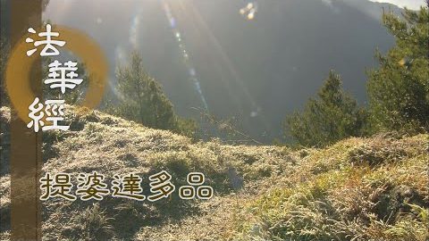 《法華經 提婆達多品》- 佛性平等 微妙廣大 - 第1345集