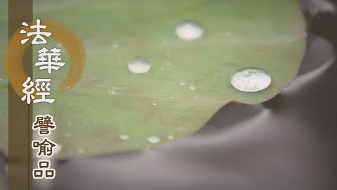 《法華經 譬喻品》慈父愛子無偏黨 - 第574集