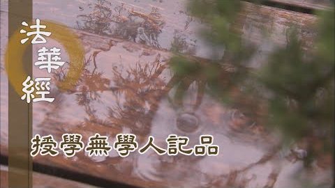 《法華經 授學無學人記品》- 直心是道場 - 第1195集