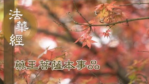 《法華經 藥王菩薩本事品》修因得果 自勉待記 - 第1842集