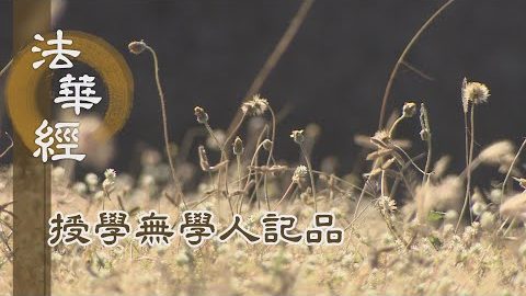 《法華經 授學無學人記品》- 本是菩薩 跡為小乘 - 第1188集
