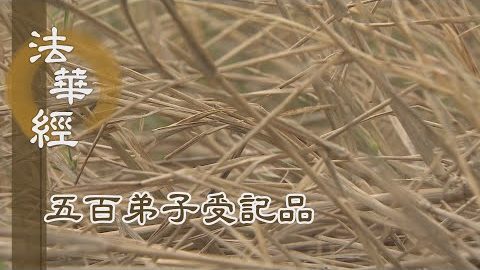 《法華經 五百弟子受記品》- 少欲去貪 淨己佛土 - 第1130集